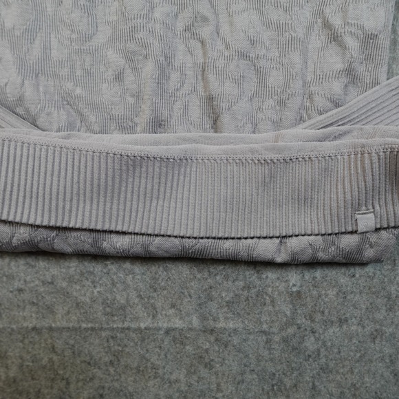 Lululemon Top Womens 2 Restless Pullover Half Zip Run Yoga Workout Floral - Picture 3 of 8